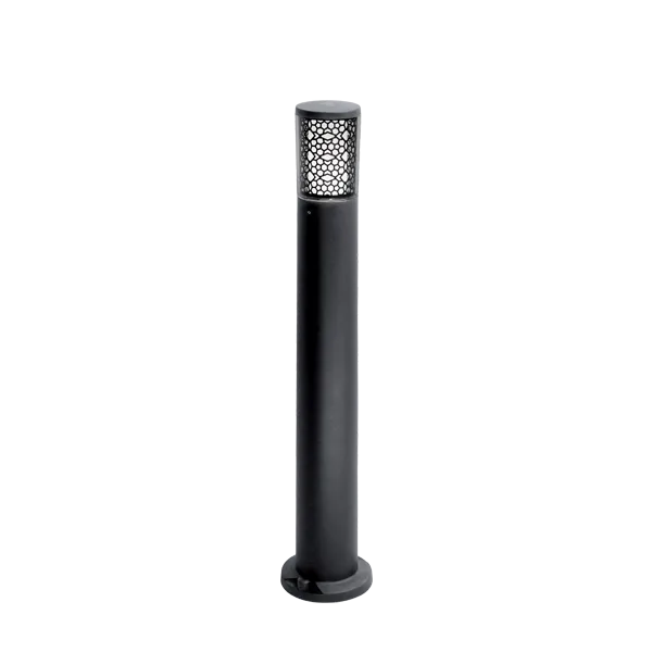 CARLO DECO LED dārza gaismeklis 6W CCT 4000K IP55 800mm melns