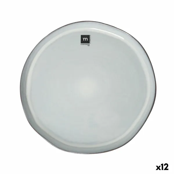 Flat Plate La Mediterránea Black clay