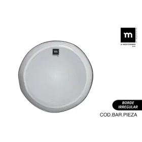 Flat Plate La Mediterránea Black clay