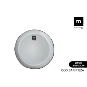 Flat Plate La Mediterránea Black clay
