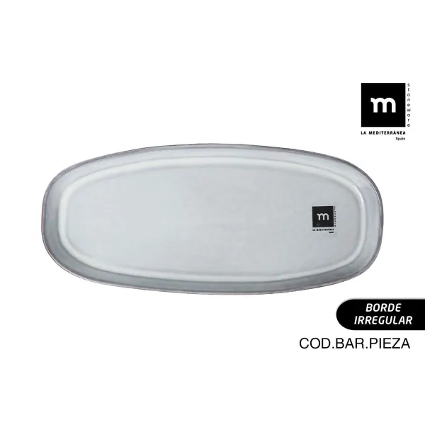Serviravimo Lėkštė La Mediterránea Black clay