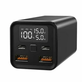 Power Bank Lādētājs LEOTEC LEPOW65W20K Melns 20000 mAh Ātra uzlāde