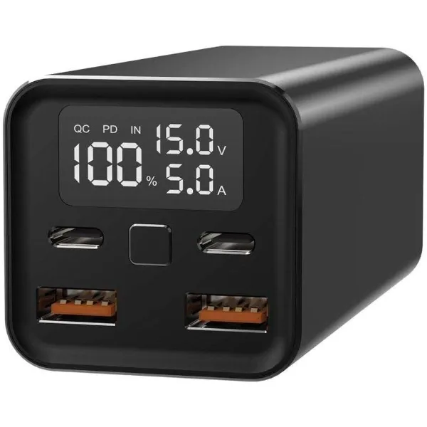 Įkroviklis (Power Bank) LEOTEC LEPOW65W20K Juoda 20000 mAh Greitas įkrovimas