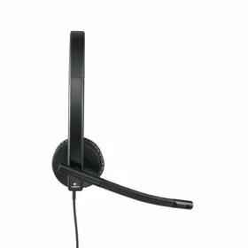 Ausinės su mikrofonu Logitech 981-000575 Juoda