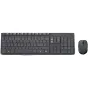 Klaviatūra un Bezvadu Pele Logitech 920-007919 Melns Pelēks Spāņu Qwerty