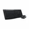 Klaviatūra ir optinė pelė Logitech MK270 Juoda Ispaniška Qwerty QWERTY