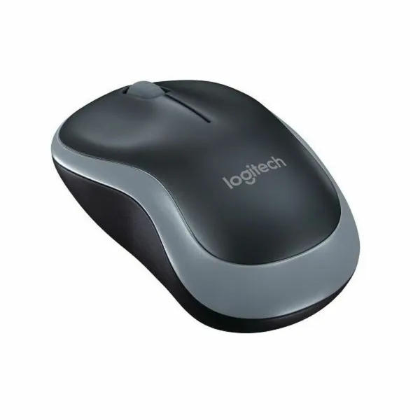 Bezvadu Pele Logitech LGT-M185G Melns Pelēks 1000 dpi