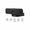 Webcam Logitech 960-001076 HD 1080p Auto-Focus Black Full HD 30 fps