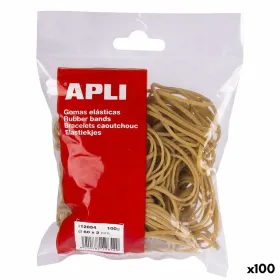 Elastinės juostos Apli Ruda 60 x 2 mm 100 Dalys (100 vnt.)
