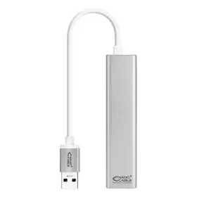 USB 3.0 - Gigabit Ethernet muunnin NANOCABLE 10.03.0403 Hopeinen