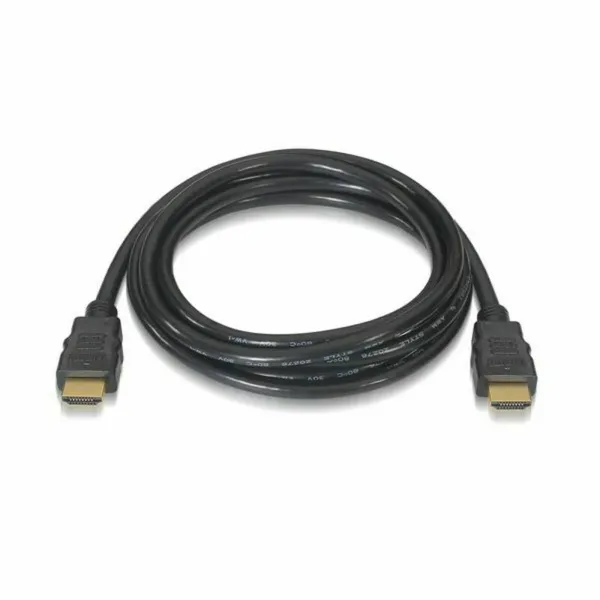HDMI kabelis NANOCABLE HDMI V2.0, 1m Juoda 1 m