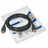 HDMI kabelis NANOCABLE HDMI V2.0, 1m Juoda 1 m