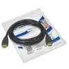 HDMI kabelis NANOCABLE HDMI V2.0, 1.5m V2.0 4K 1,5 m Juoda 1,5 m