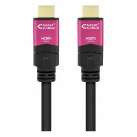 HDMI Cable NANOCABLE 10.15.3715 4K HDR 15 m Black