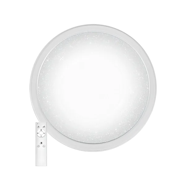 Naktinio dangaus LED lubinis šviestuvas 60W 3000/4500/6500 šiluma, skaidrus