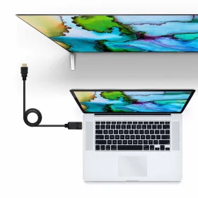 DisplayPort - HDMI Adapteri NANOCABLE 10.15.4305 Musta 5 m