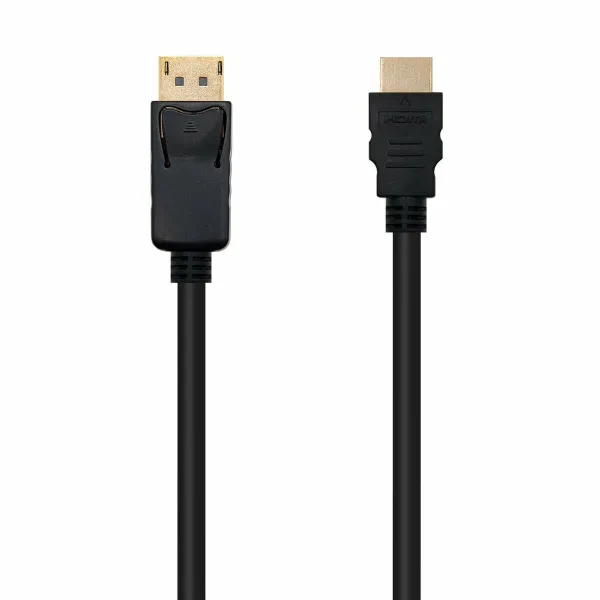 Display Porta uz HDMI Adapteris NANOCABLE 10.15.4305 Melns 5 m