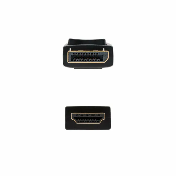 Display Porta uz HDMI Adapteris NANOCABLE 10.15.4305 Melns 5 m