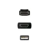 DisplayPort to HDMI Cable NANOCABLE 10.15.4352 Black 1,8 m 4K Ultra HD