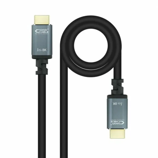HDMI Kabelis NANOCABLE 10.15.8010 10 m Melns