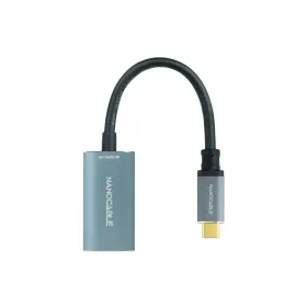 Адаптер USB-C—DisplayPort NANOCABLE 10.16.4104-G Серый 15 cm 8K Ultra HD