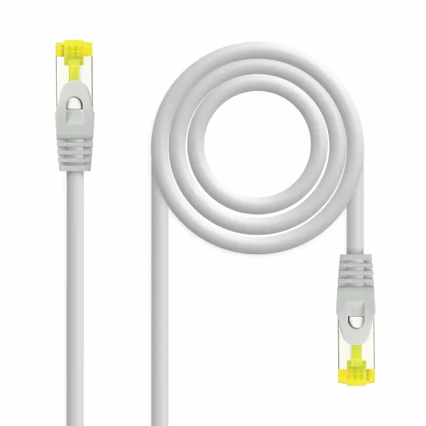 CAT 6a SFTP Kabelis NANOCABLE 10.20.1900-W Balts Pelēks 7 m
