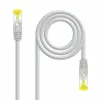 CAT 6a SFTP Kabelis NANOCABLE 10.20.1900-W Balts Pelēks 7 m