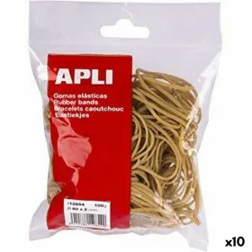 Elastikpaelad Apli Pruun 60 x 2 mm (10 Ühikut)