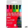 Liquid chalk marker Apli 5 Pieces (30 Units)