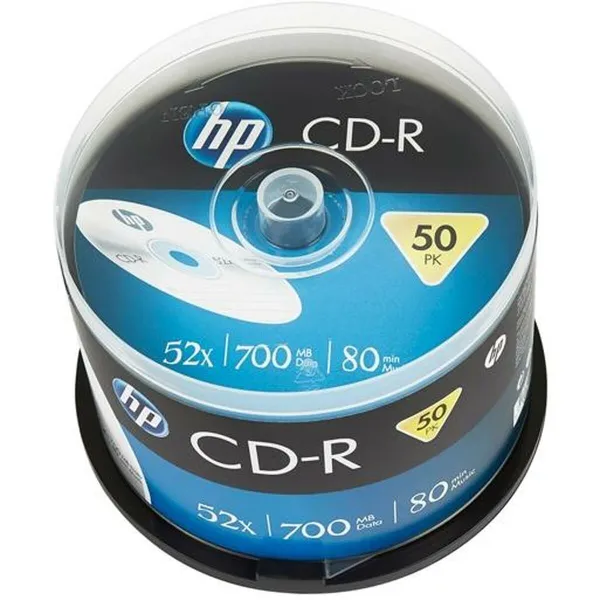 CD-R HP 700 MB 52x (4 штук)
