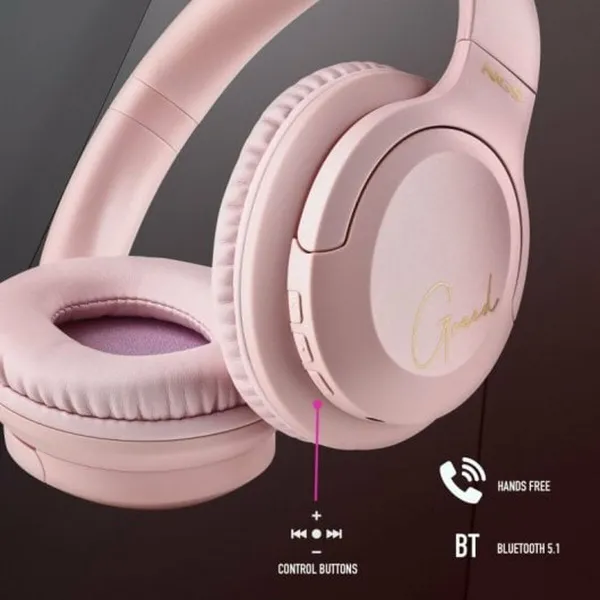 Bluetooth ausinės NGS ARTICA CHILL TEAL Rožinė (1 vnt.)