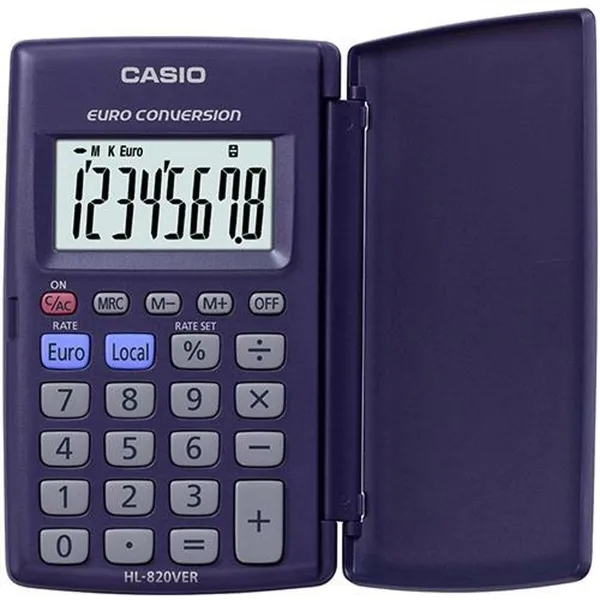 Kalkulators Casio HL-820VER Violets (10 gb.)