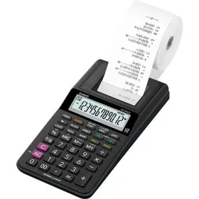 Printerkalkulaator Casio HR-8RCE Must (10 Ühikut)