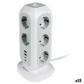Circuit board Verbatim White (2 m) (15 Units)