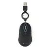 Оптическая мышь с выдвижным шнуром NGS SINBLACK Чёрный