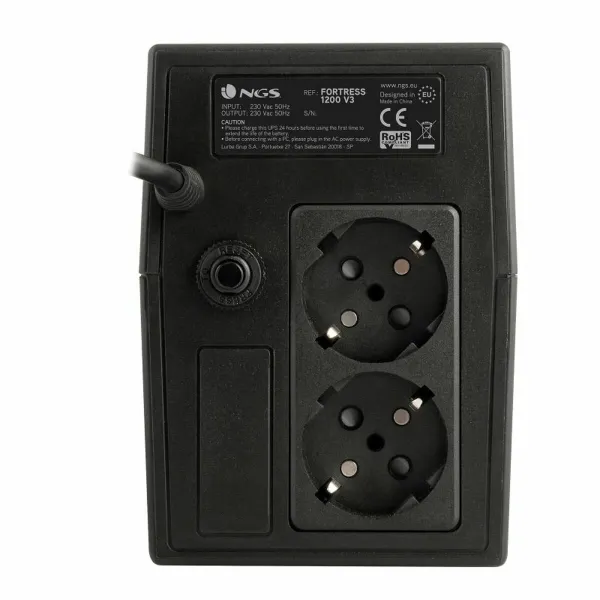 Система бесперебойного питания Интерактивная SAI NGS FORTRESS 1200 V3 800 VA