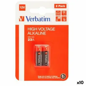 Baterijos Verbatim 12 V LR23A (2 Dalys) (10 vnt.)