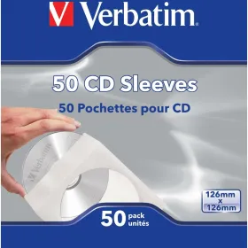 Apsauginis dėklas Verbatim 12,6 x 12,6 cm 50 Dalys (20 vnt.)