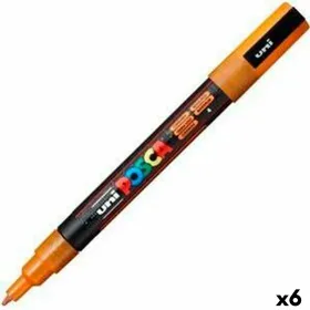 Маркер POSCA PC-3ML Жёлтый (6 штук)