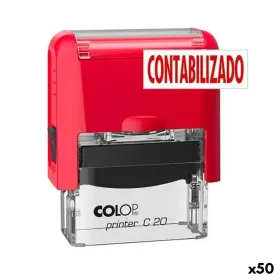 Postmark Colop PRINTER C20 CONTABILIZADO Punane (50 Ühikut)