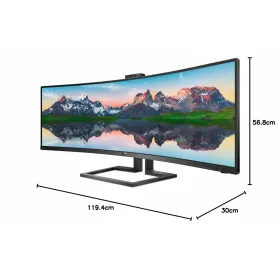Monitor Philips 499P9H/00 49" HD LED 49" LED VA LCD Flicker free 50 - 60 Hz 60 Hz 50-60  Hz