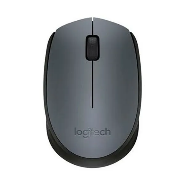 Mouse Logitech Black Grey 1000 dpi (10 Units)