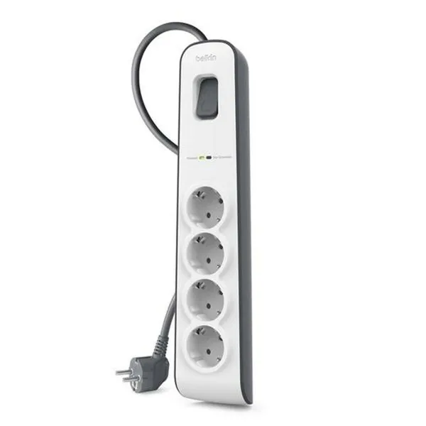 4-socket plugboard with power switch Belkin (2 m)