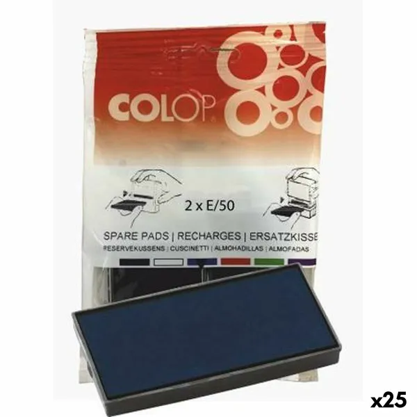 Padėklas Colop E/50 Mėlyna 2 Dalys (25 vnt.)