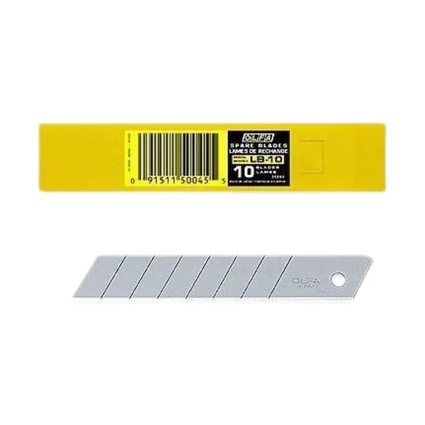 Cutter Blade Olfa 10 x 1,8 cm (6 Units)