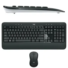 Keyboard and Mouse Logitech MK540 Black Spanish Qwerty (4 Units)