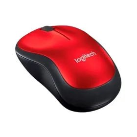 Langaton hiiri Logitech M185 Punainen 1000 dpi (10 osaa)