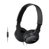 Ausinės su mikrofonu Sony MDR-ZX110AP Juoda