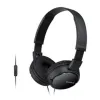 Ausinės su mikrofonu Sony MDR-ZX110AP Juoda