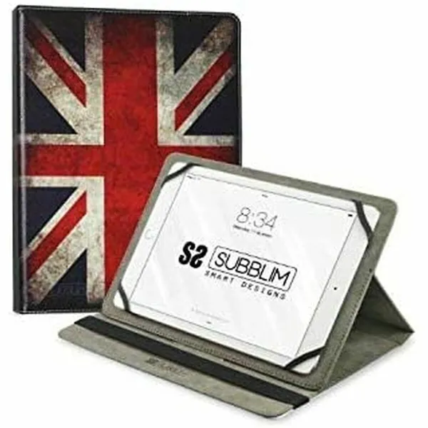 Planšetdatora Vāks Subblim Funda Tablet Universal TRENDY CASE ENGLAND 10.1"